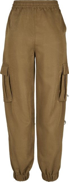 URBAN CLASSICS Cargohose Damen Ladies Viscose Twill Cargo Pants (1-tlg) günstig online kaufen