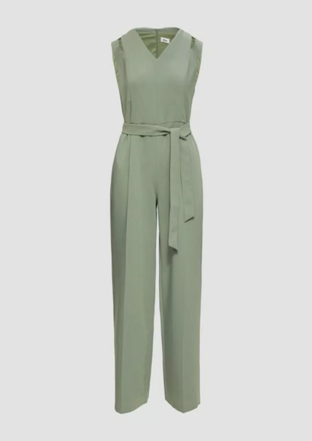 s.Oliver BLACK LABEL Overall Twill-Jumpsuit mit Cut-Outs Cut Out günstig online kaufen