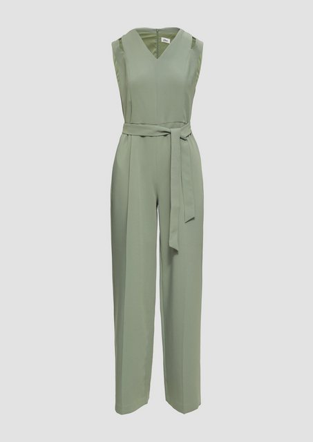 s.Oliver BLACK LABEL Overall Twill-Jumpsuit mit Cut-Outs Cut Out günstig online kaufen