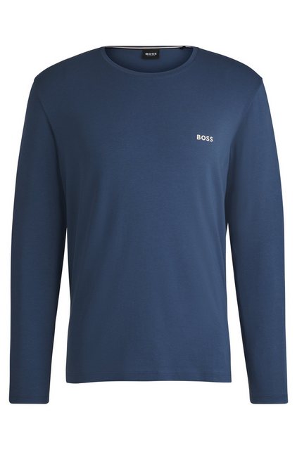 BOSS Langarmshirt Mix&Match LS mit Logoschriftzug günstig online kaufen