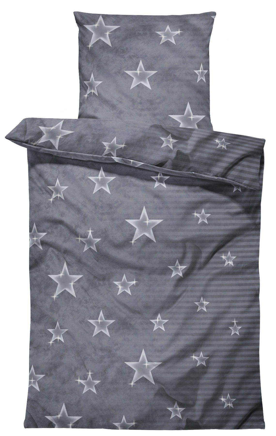 One Home Bettwäsche Galaxy, Mikrofaser, 2 günstig online kaufen