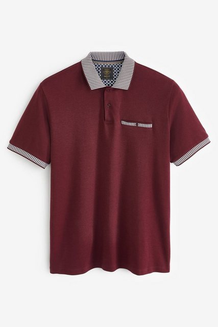 Next Poloshirt Polohemd mit elegantem Kragen (1-tlg) günstig online kaufen