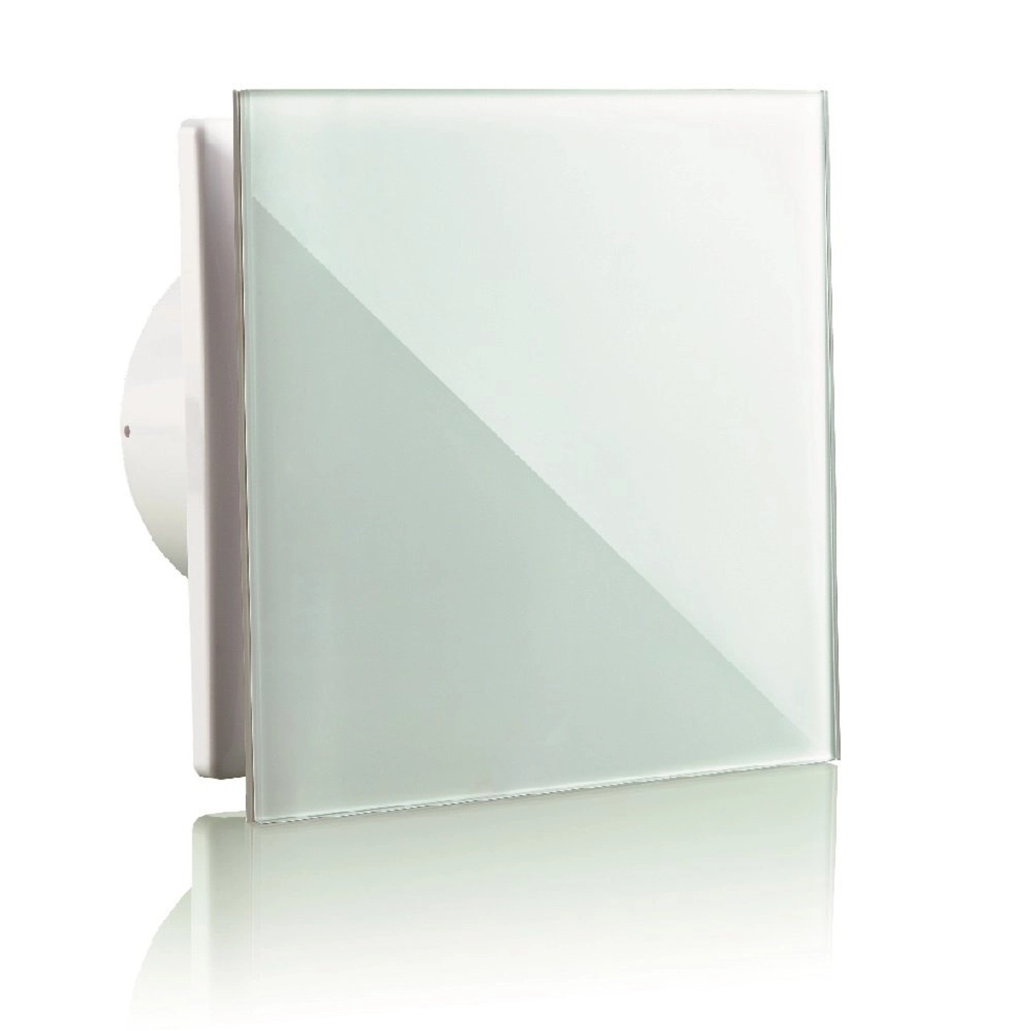 VLANO Badlüfter A-GLAS 125 WH mit Echtglasfront günstig online kaufen
