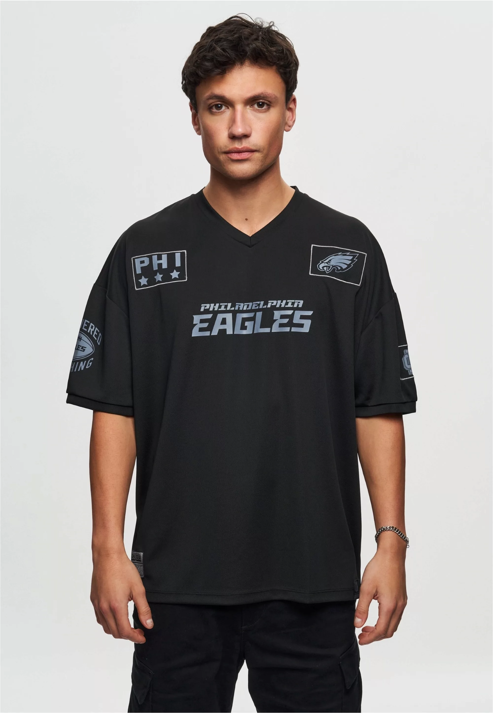 Recovered T-Shirt "NFL Eagles PHI 33 Oversized", im lockeren Schnitt günstig online kaufen