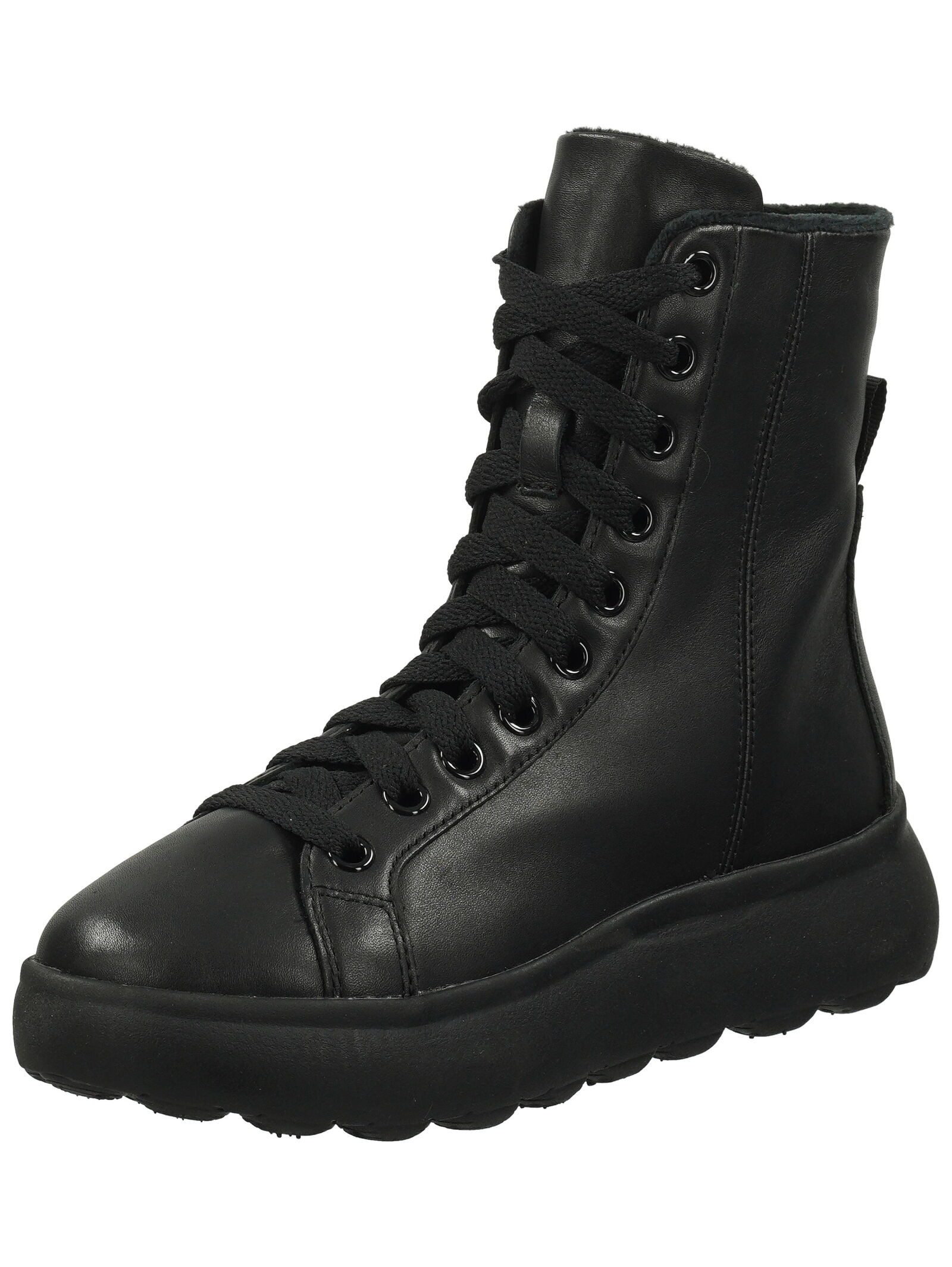 Geox Schnürstiefelette "Geox Stiefelette Leder" günstig online kaufen