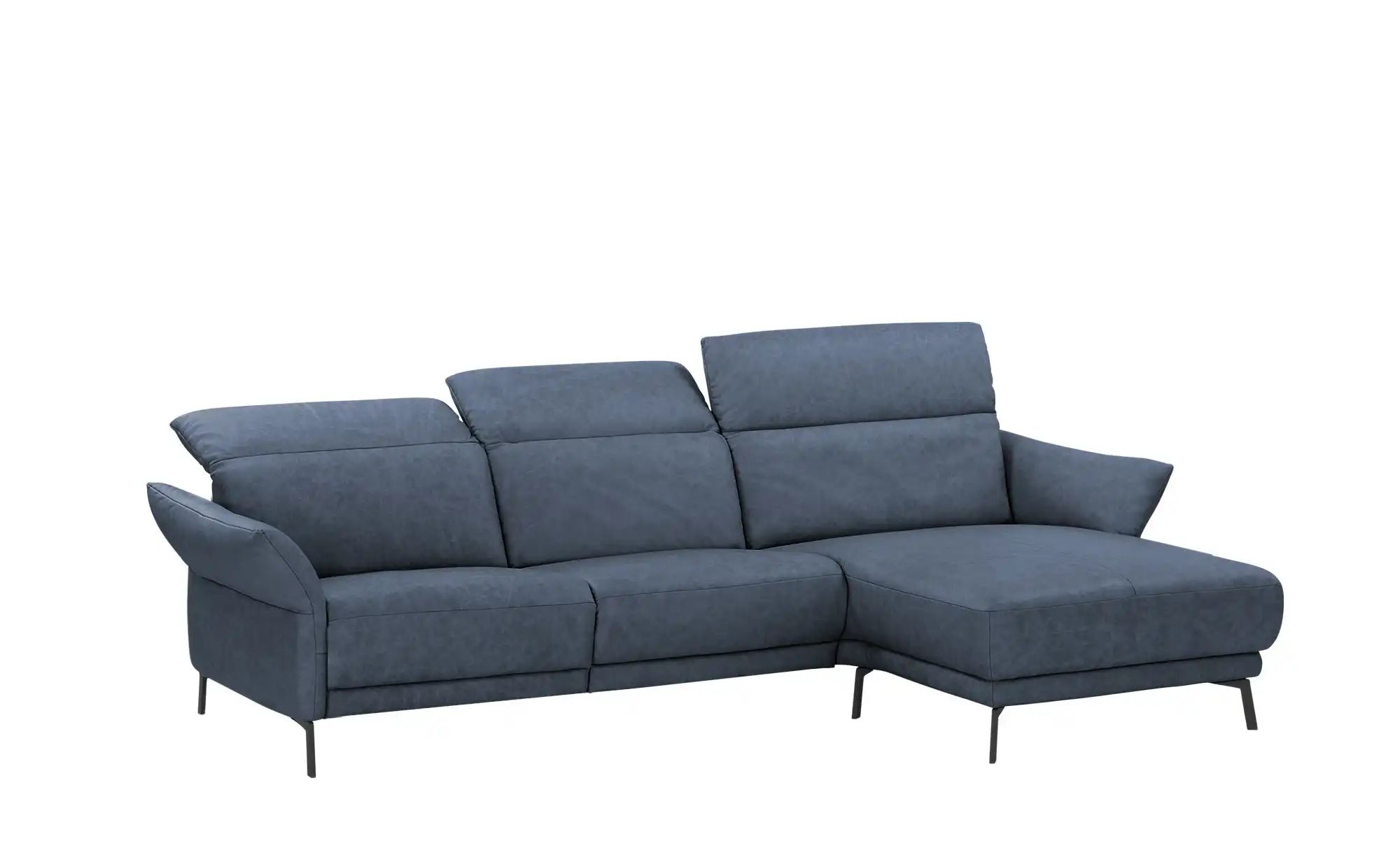 Wohnwert Ecksofa Leder Bellana ¦ blau ¦ Maße (cm): B: 285 H: 101 T: 161 Pol günstig online kaufen