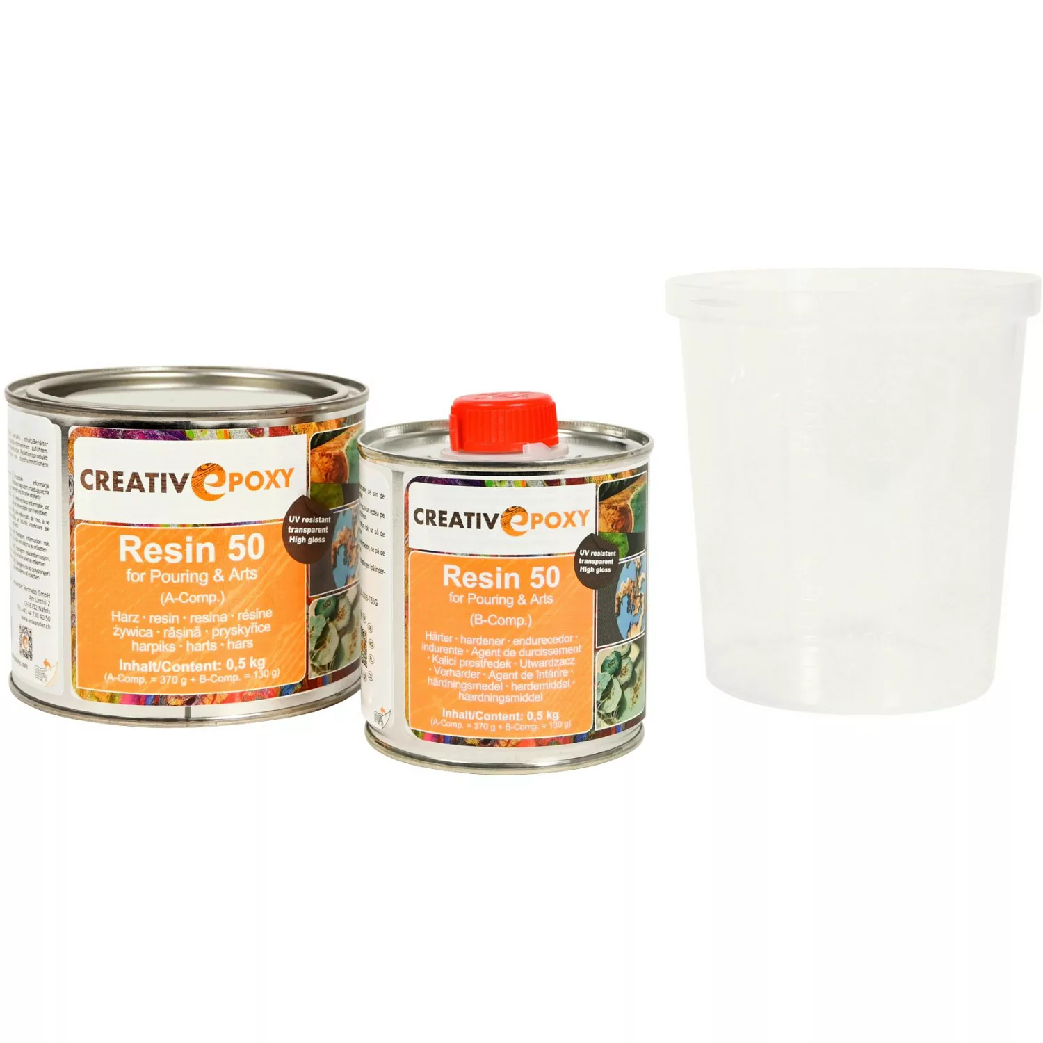 CreativEpoxy Resin 50 A+B 0,5 kg Transparent günstig online kaufen