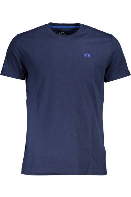 La Martina T-Shirt Herren Kurzarm T-Shirt Blau – Regular Fit mit günstig online kaufen