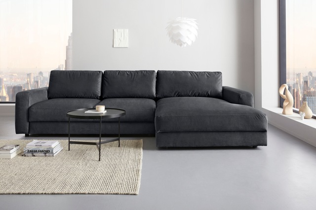 Places of Style Ecksofa »Bloomfield, elegant, viel Platz, Mega Couch, Breit günstig online kaufen