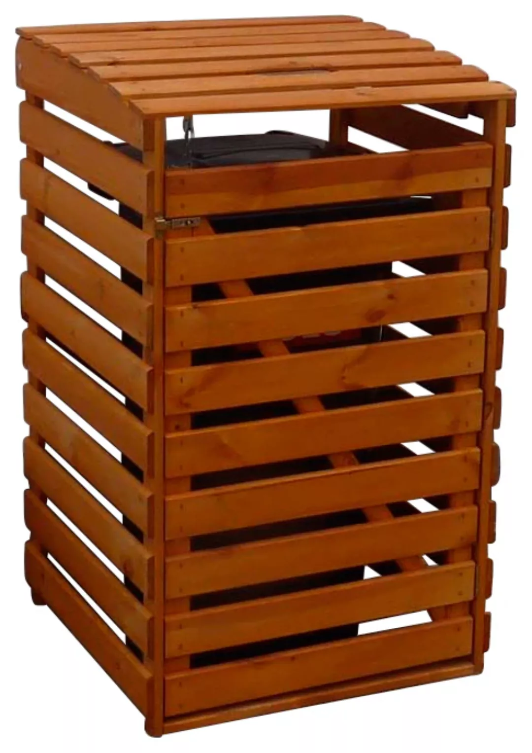 promadino Mülltonnenbox, für 1x240 l aus Holz, BxTxH: 67x90x122 cm günstig online kaufen