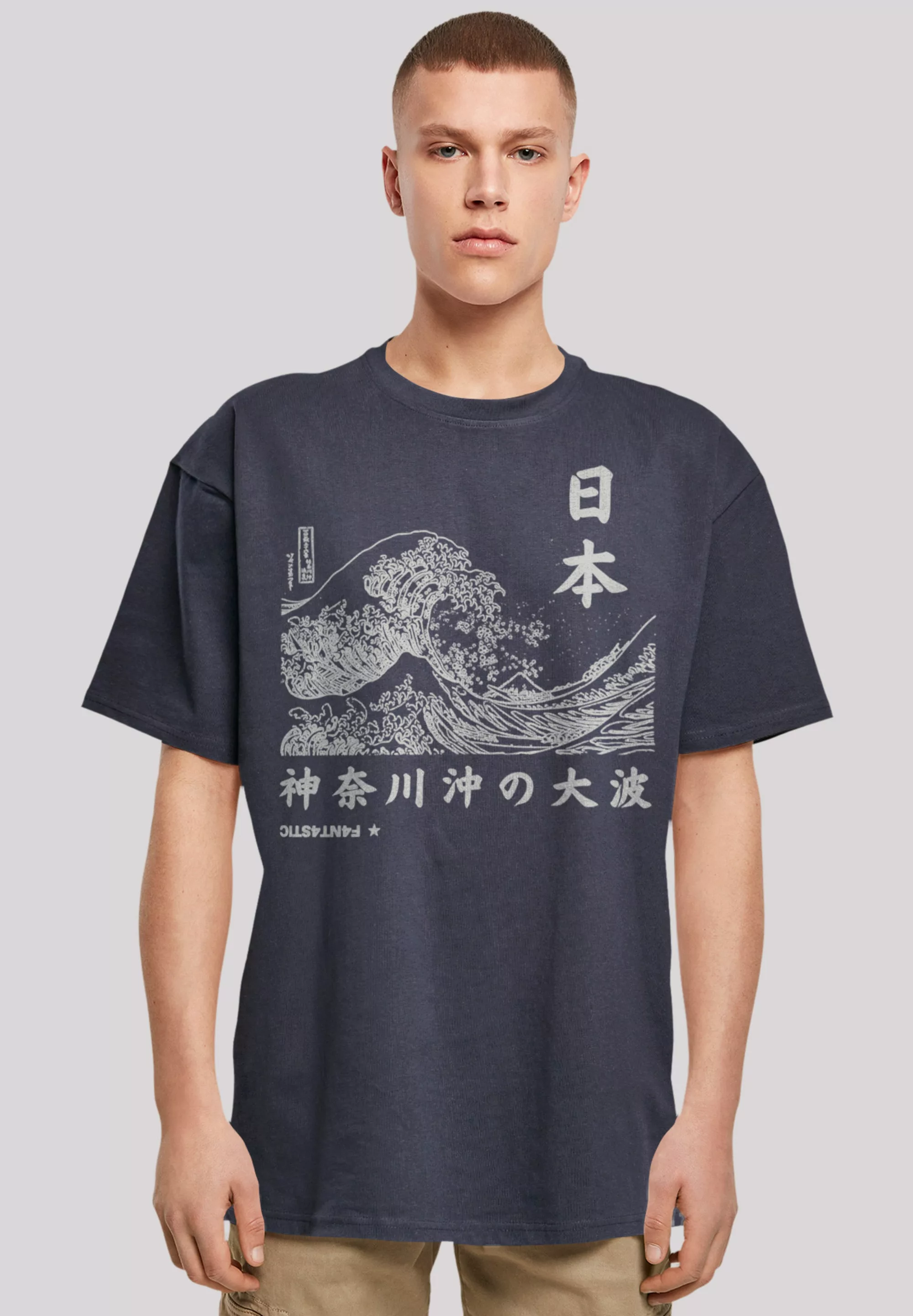 F4NT4STIC T-Shirt "Kanagawa Welle Japan", Print günstig online kaufen