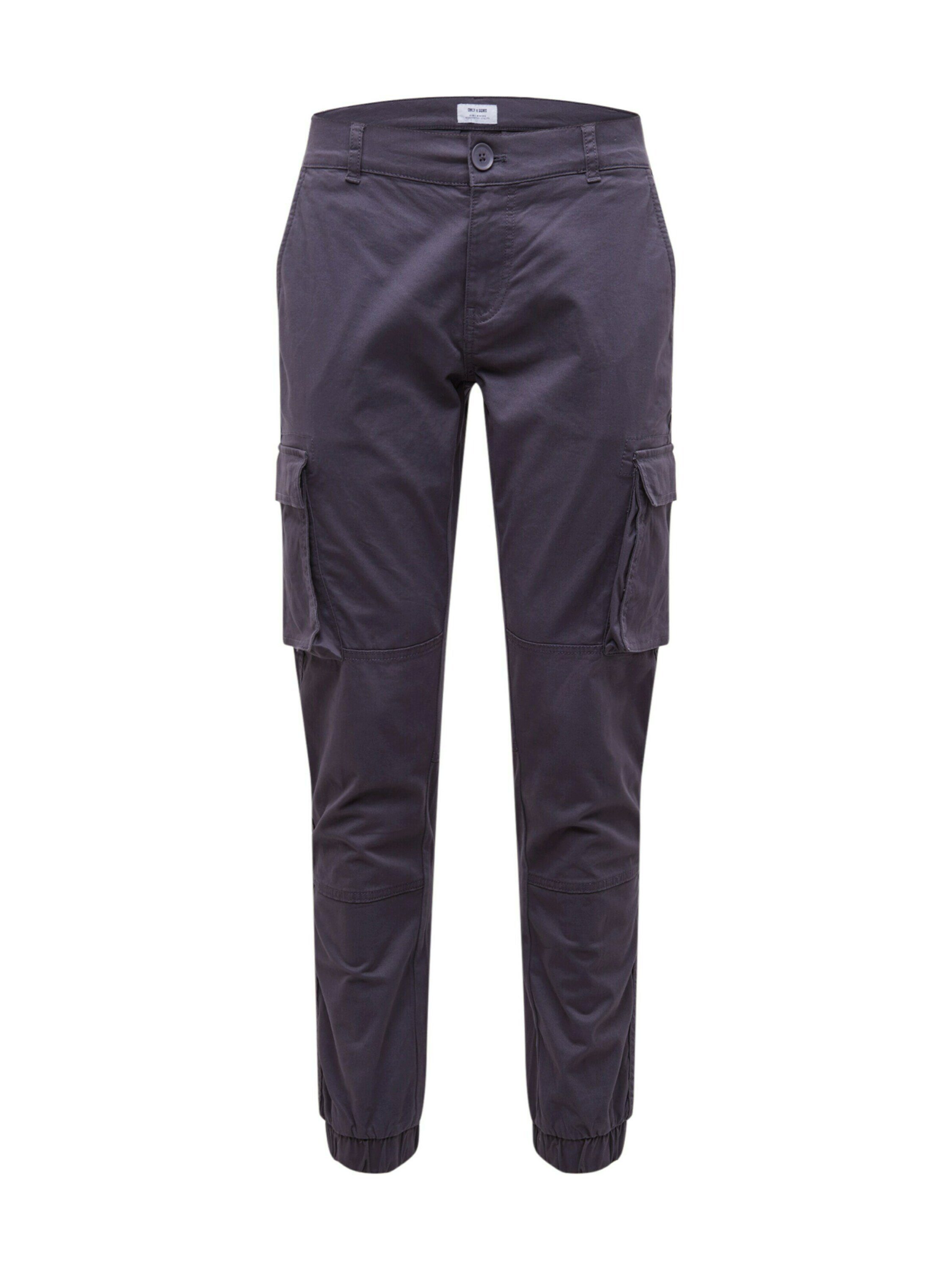 Only & Sons Herren Cargo Hose ONSCAM STAGE 6687 - Tapered Fit - Grau günstig online kaufen