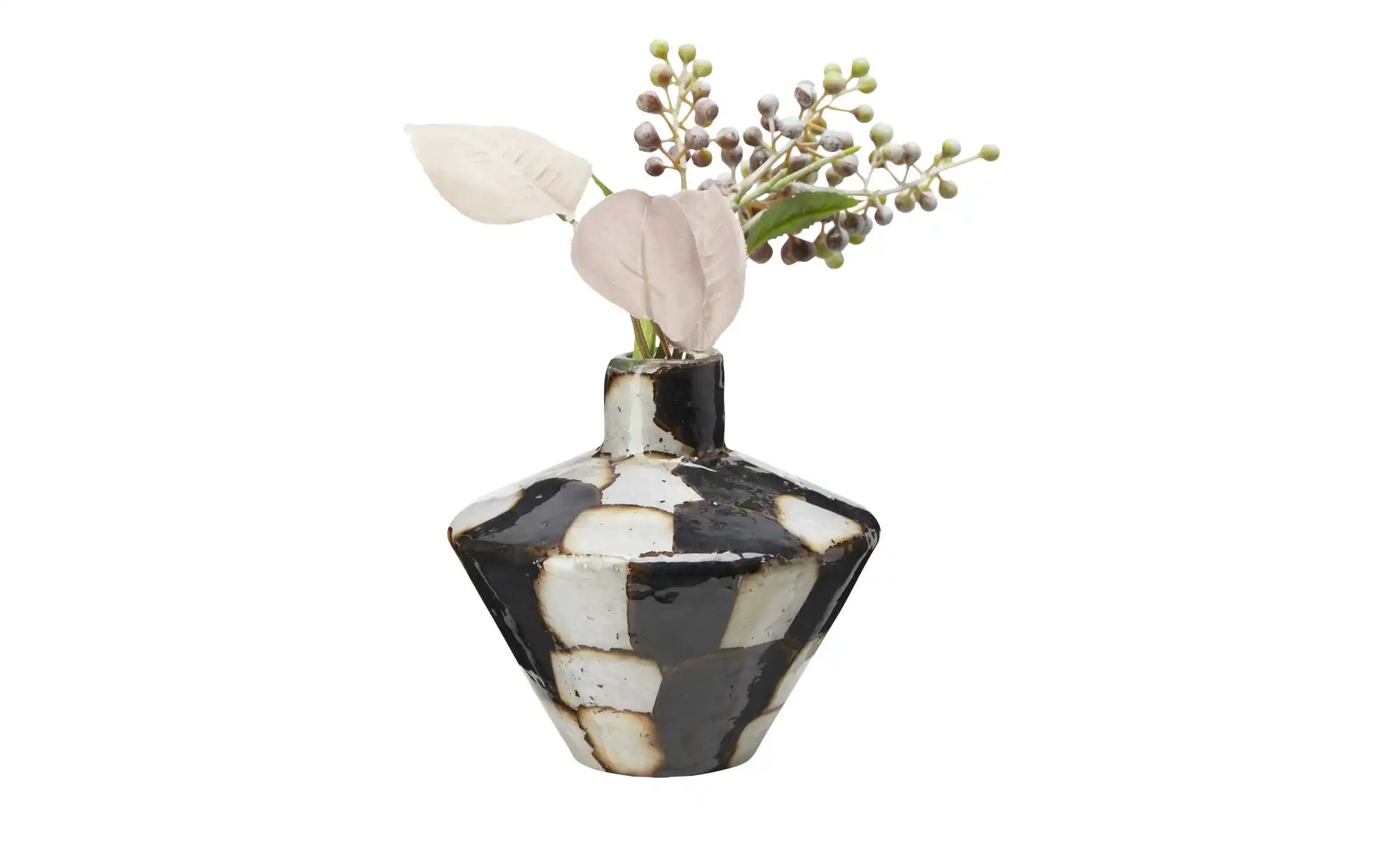 Vase   ¦ mehrfarbig ¦ Glas ¦ Maße (cm): H: 12,8  Ø: 13.5 Accessoires > Vase günstig online kaufen