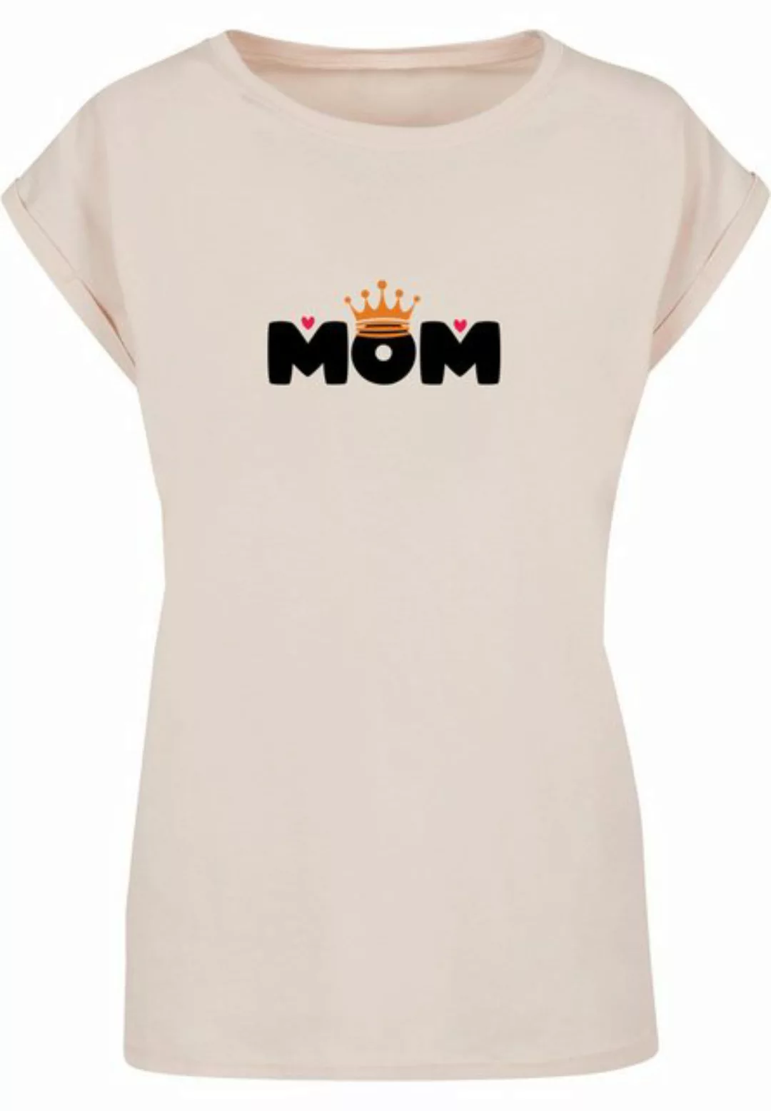 Merchcode T-Shirt Merchcode Damen Ladies Mothers Day - Queen Mom T-Shirt (1 günstig online kaufen