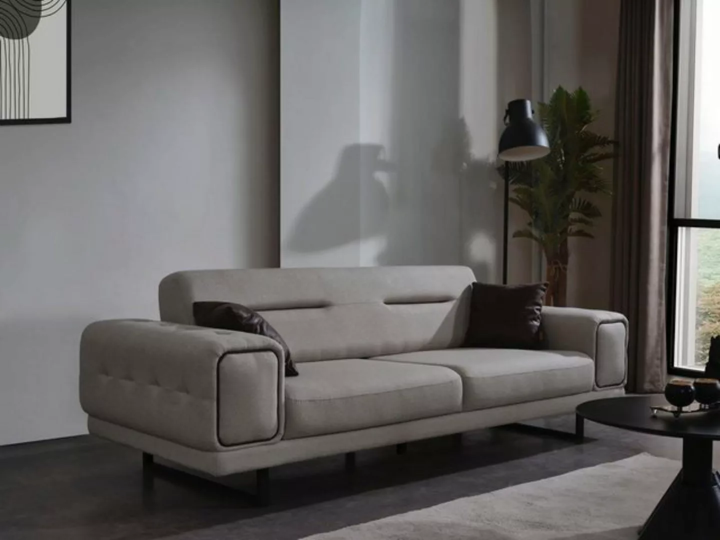 JVmoebel Sofa Modern Dreisitzer Sofa Wohnzimmer Einrichtung Luxus Sofas Cou günstig online kaufen