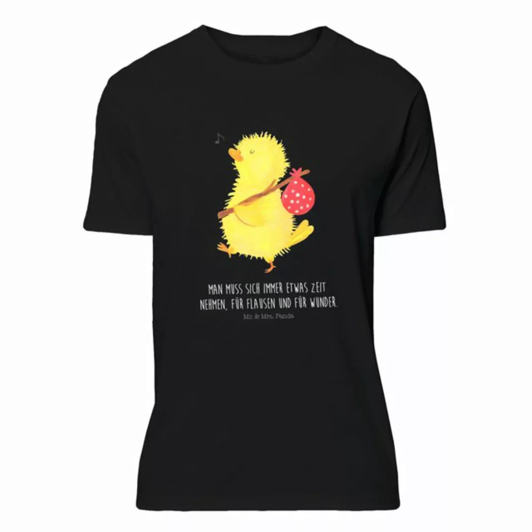 Mr. & Mrs. Panda T-Shirt Küken Wanderer - Schwarz - Geschenk, Backpacker, H günstig online kaufen