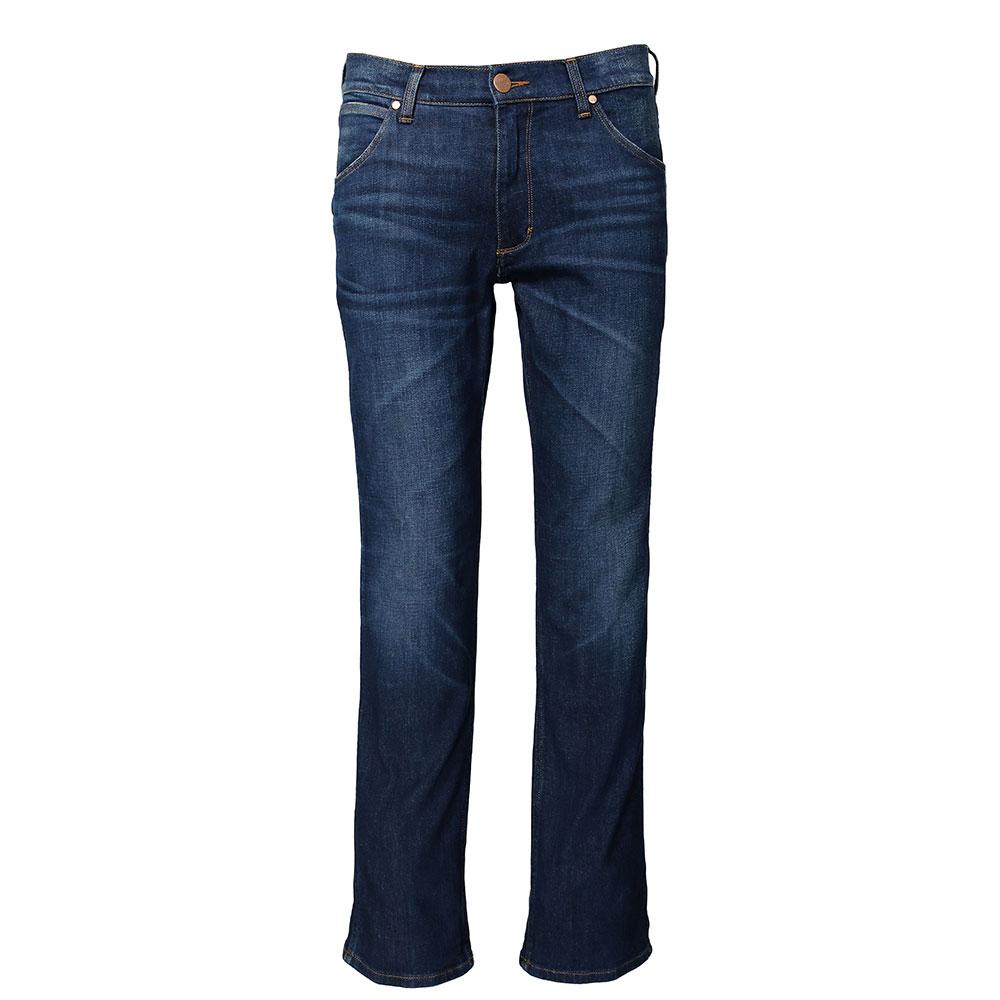 Wrangler Herren Jeans Greensboro - Regular Fit - Blau - For Real günstig online kaufen