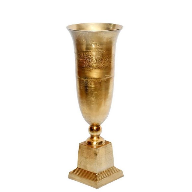 baario Buffet Bodenvase BALMA gold XXL groß Pokalvase 85cm Aluminium Deko A günstig online kaufen