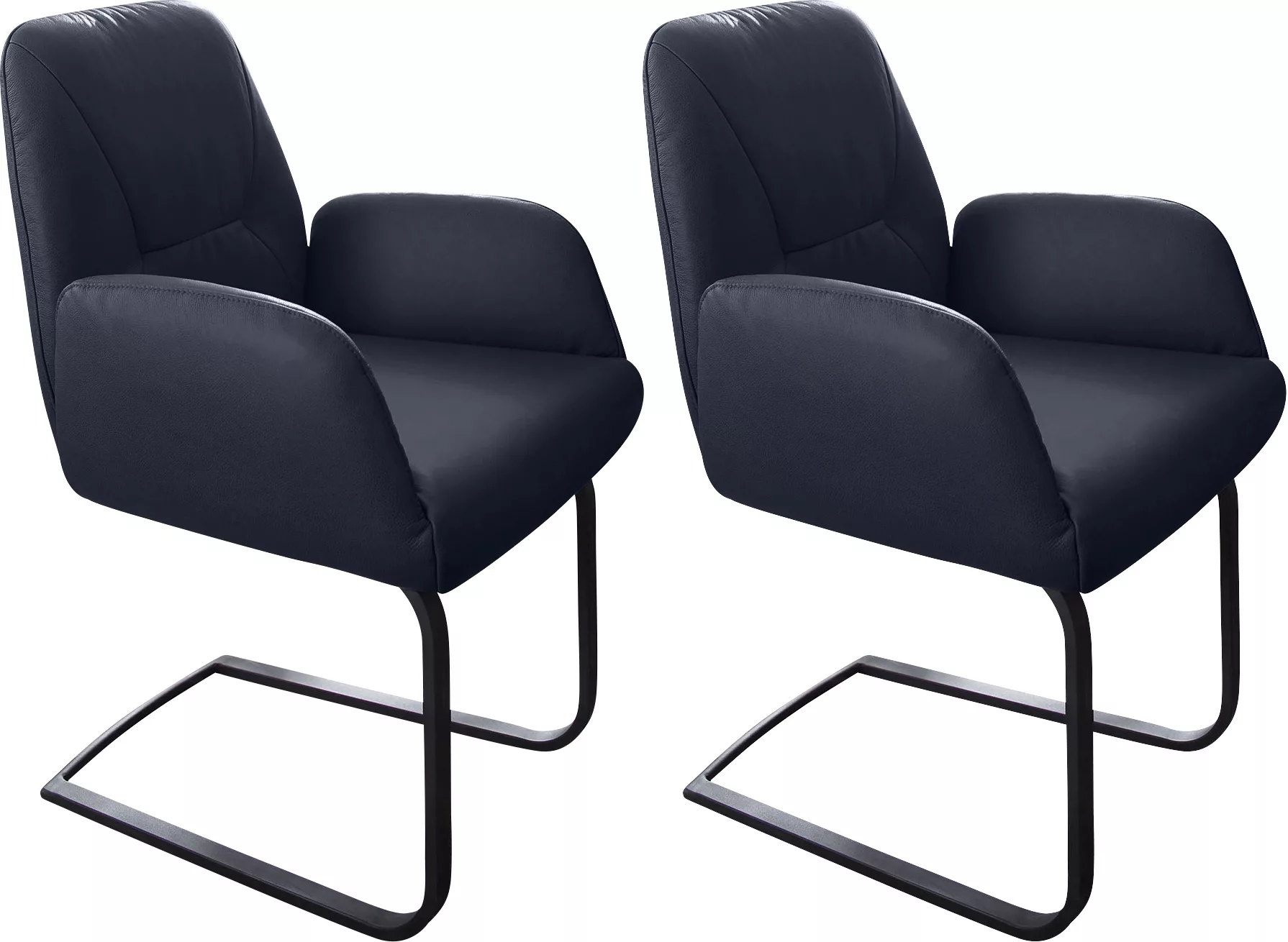 W.SCHILLIG Freischwinger »ole«, (Set), 2 St., Longlife Xtra-Leder Z59, 2er- günstig online kaufen