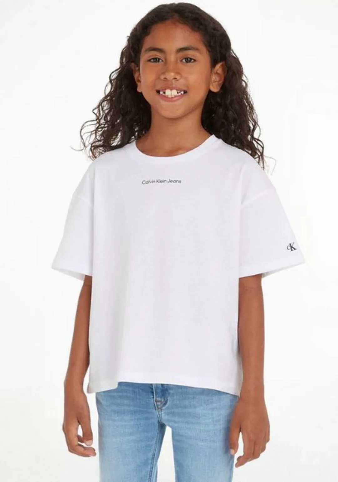 Calvin Klein Jeans T-Shirt mit Rundhalsausschnitt günstig online kaufen
