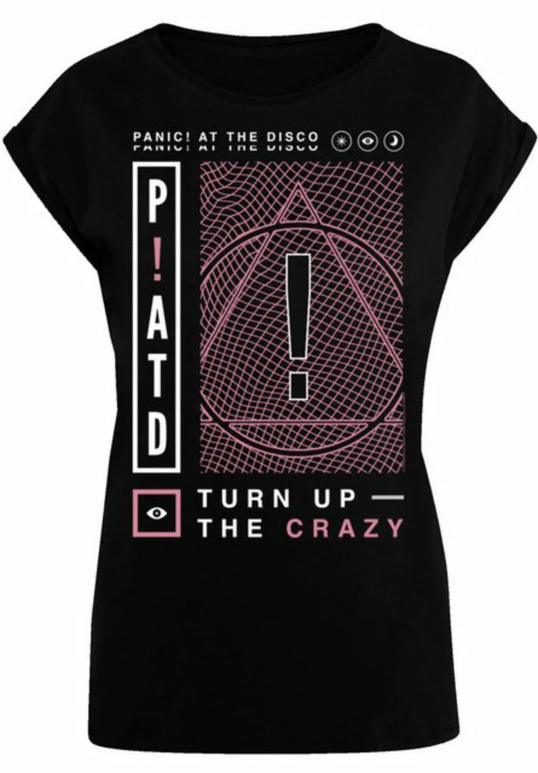 F4NT4STIC T-Shirt Panic At The Disco Turn Up The Crazy Premium Qualität günstig online kaufen