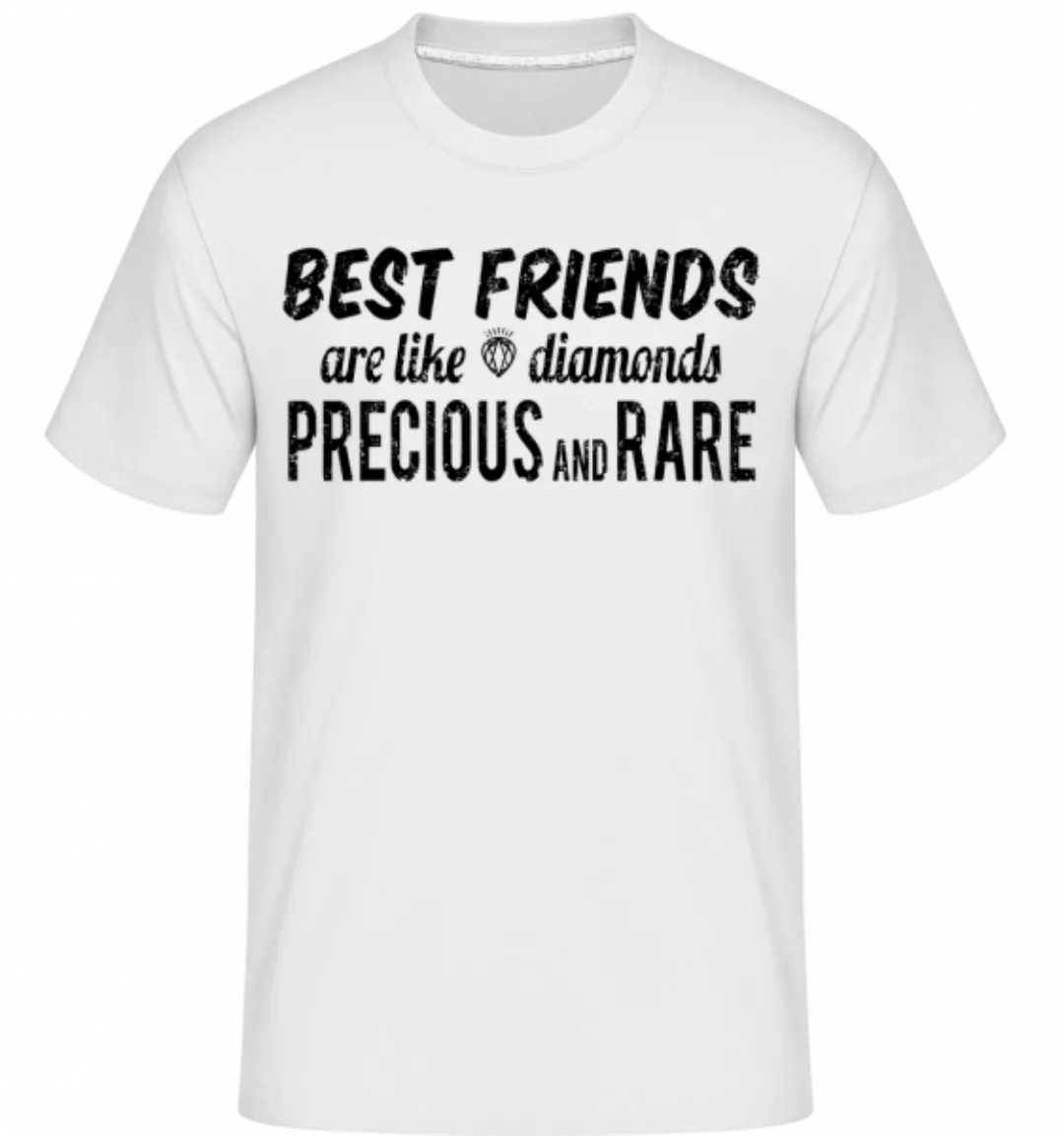 Best Friends Are Like Diamonds · Shirtinator Männer T-Shirt günstig online kaufen