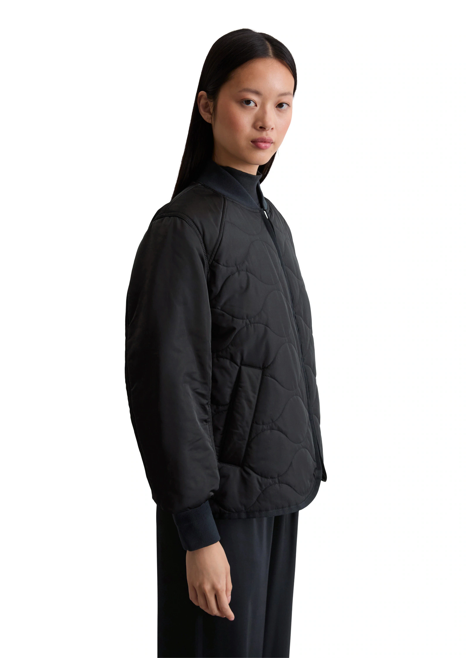 Marc OPolo Outdoorjacke "im Cape-Stil", ohne Kapuze günstig online kaufen