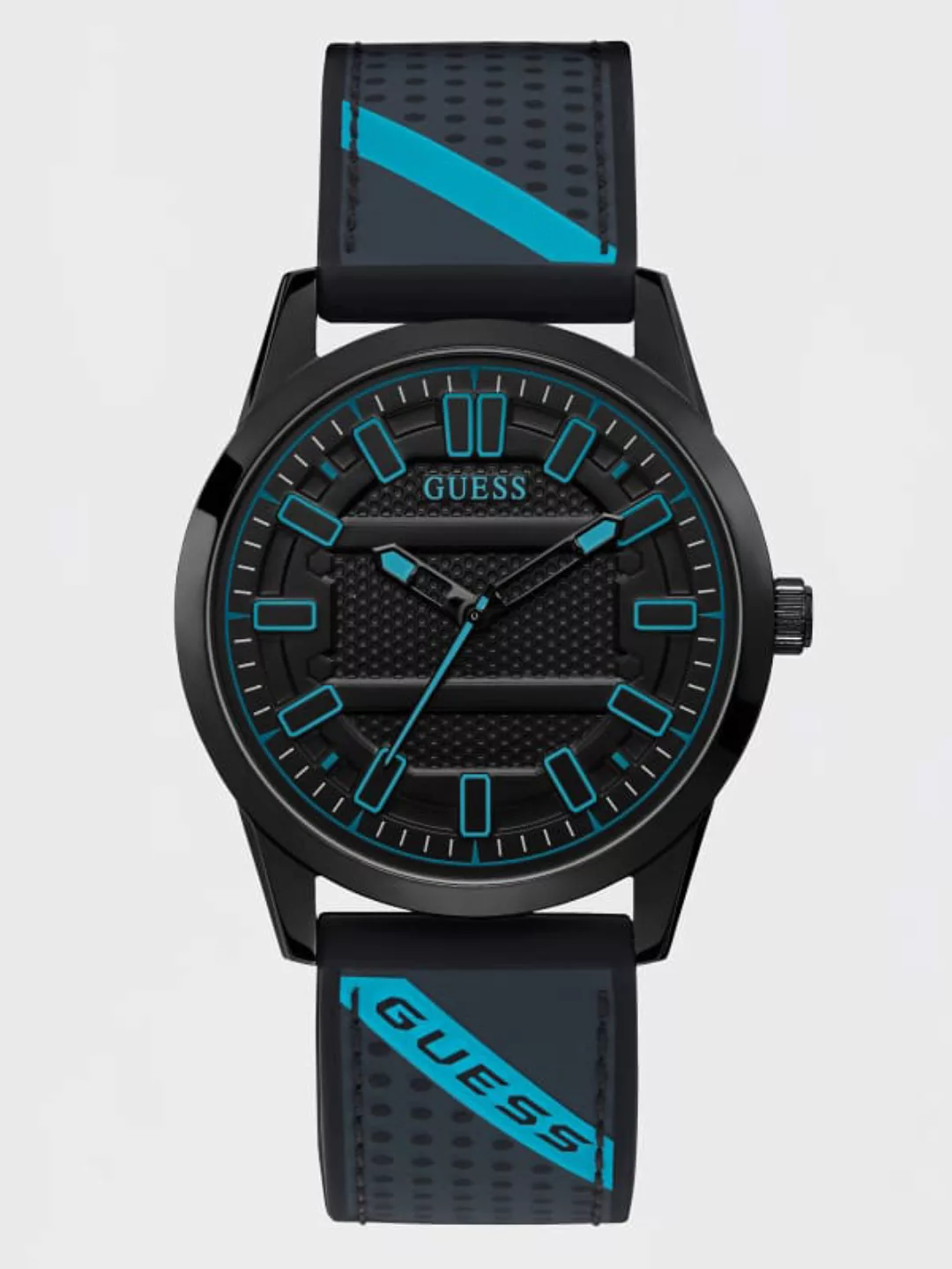 Armbanduhr Durchbrochenes Silikonarmband Mit Logo günstig online kaufen