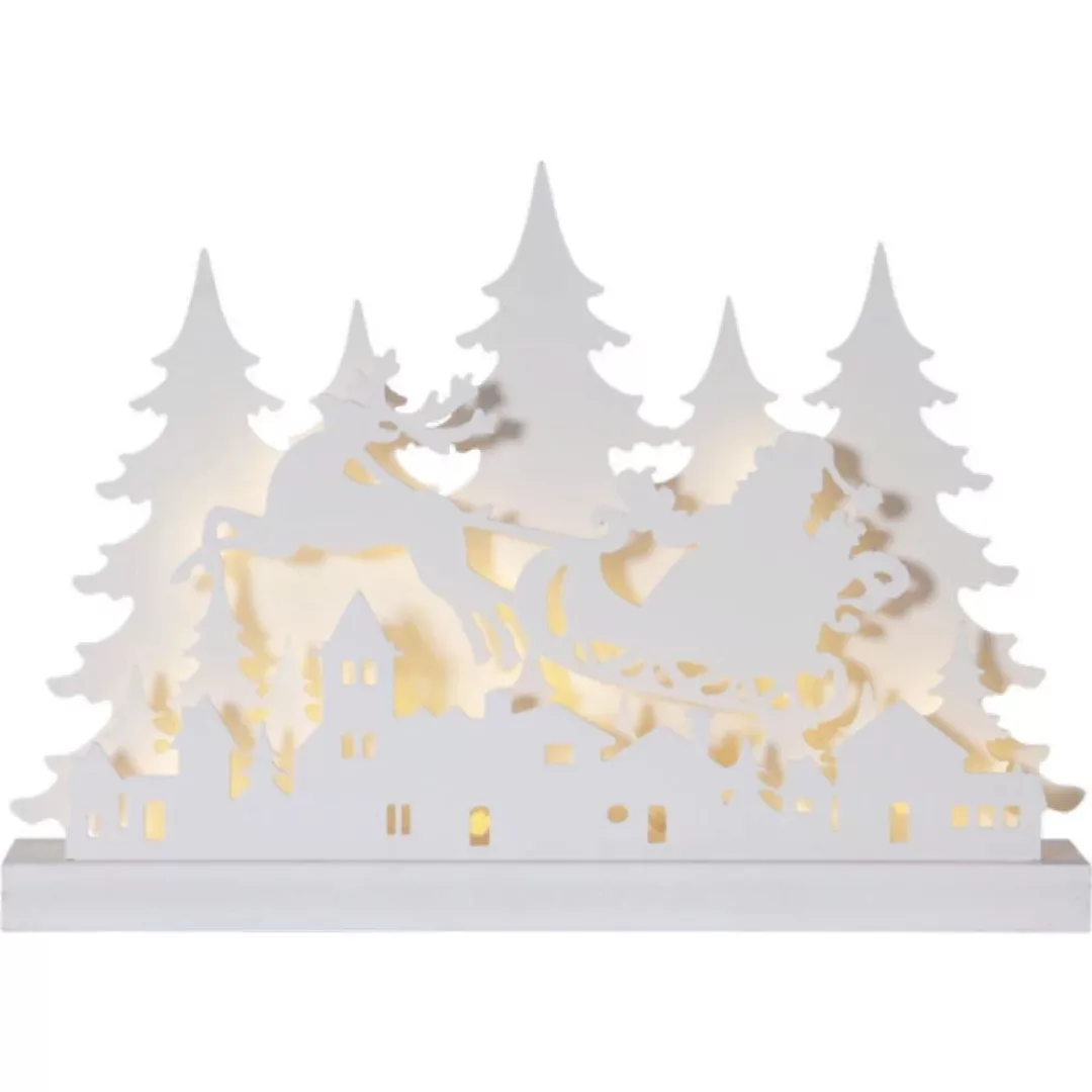 LED-Dekoleuchte Grandy Weihnachtsmann, Länge 42cm günstig online kaufen
