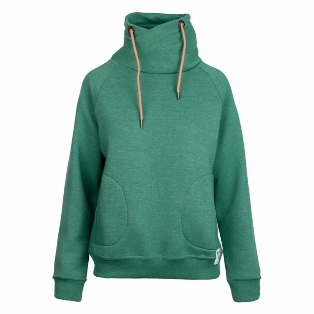 salzhaut Rollkragenpullover Damen Pullover Isveig mit Stehkragen mit Kordel günstig online kaufen