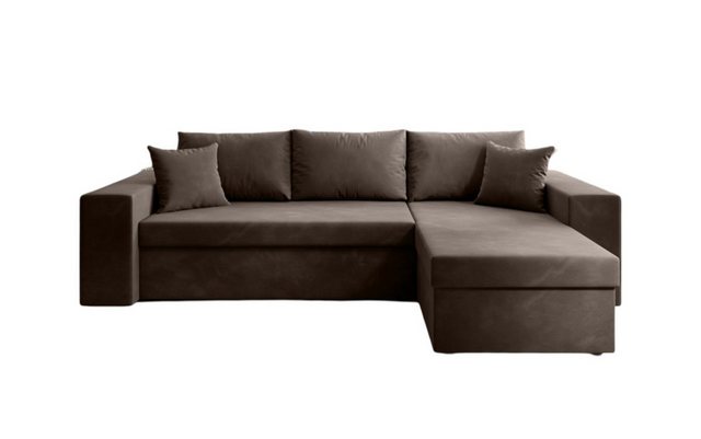 Luxusbetten24 Schlafsofa Designer Sofa Denver, mit Stauraum und Schlaffunkt günstig online kaufen