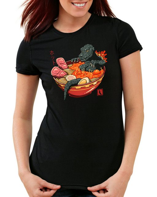 style3 T-Shirt Hot Ramen Noodle godzilla gojira japan monster nippon tokio günstig online kaufen