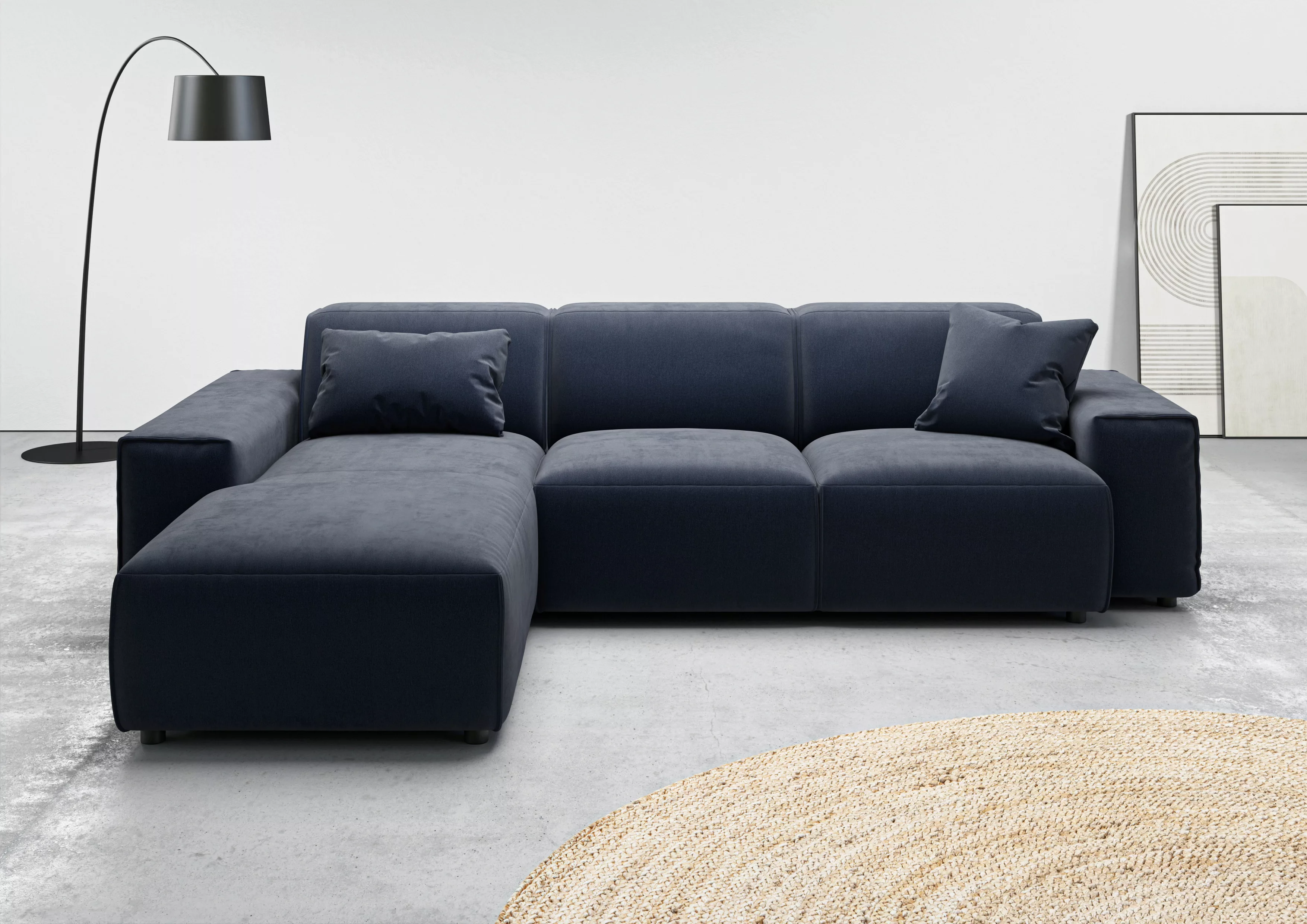 andas Ecksofa "Glimminge L-Form auch in Breitcord, Feincord + Easy care-Bez günstig online kaufen