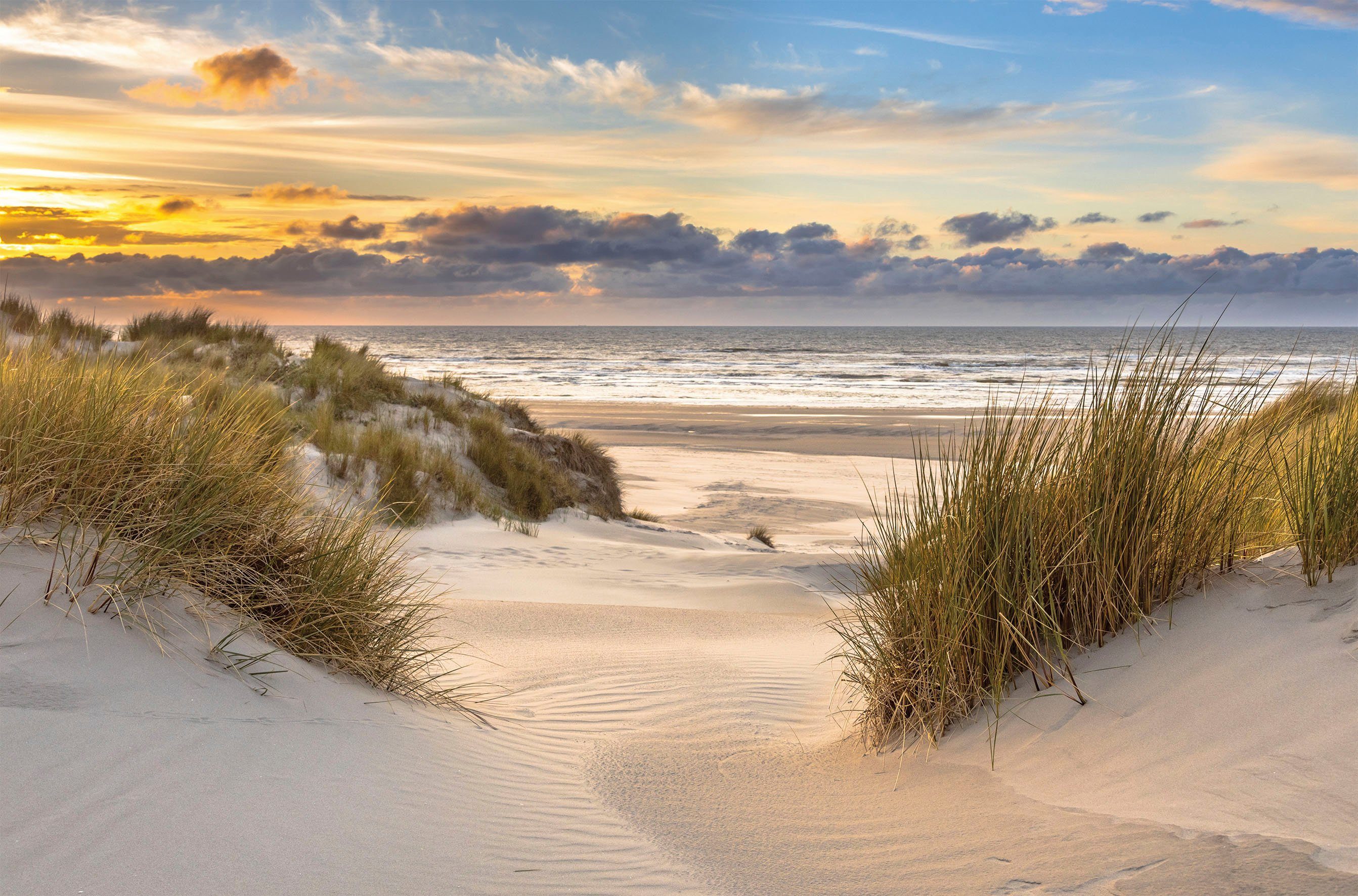 Bönninghoff Leinwandbild, Strand (1 St), BxH: günstig online kaufen