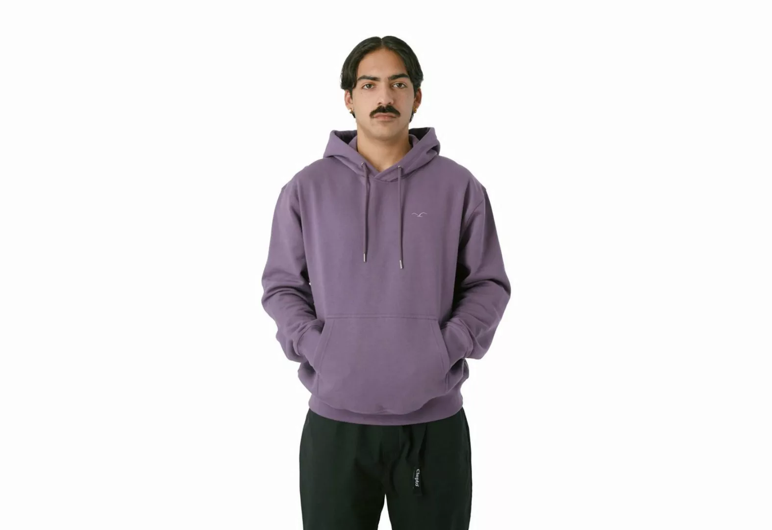 Cleptomanicx Kapuzenpullover Ligull Boxy - montana grape günstig online kaufen