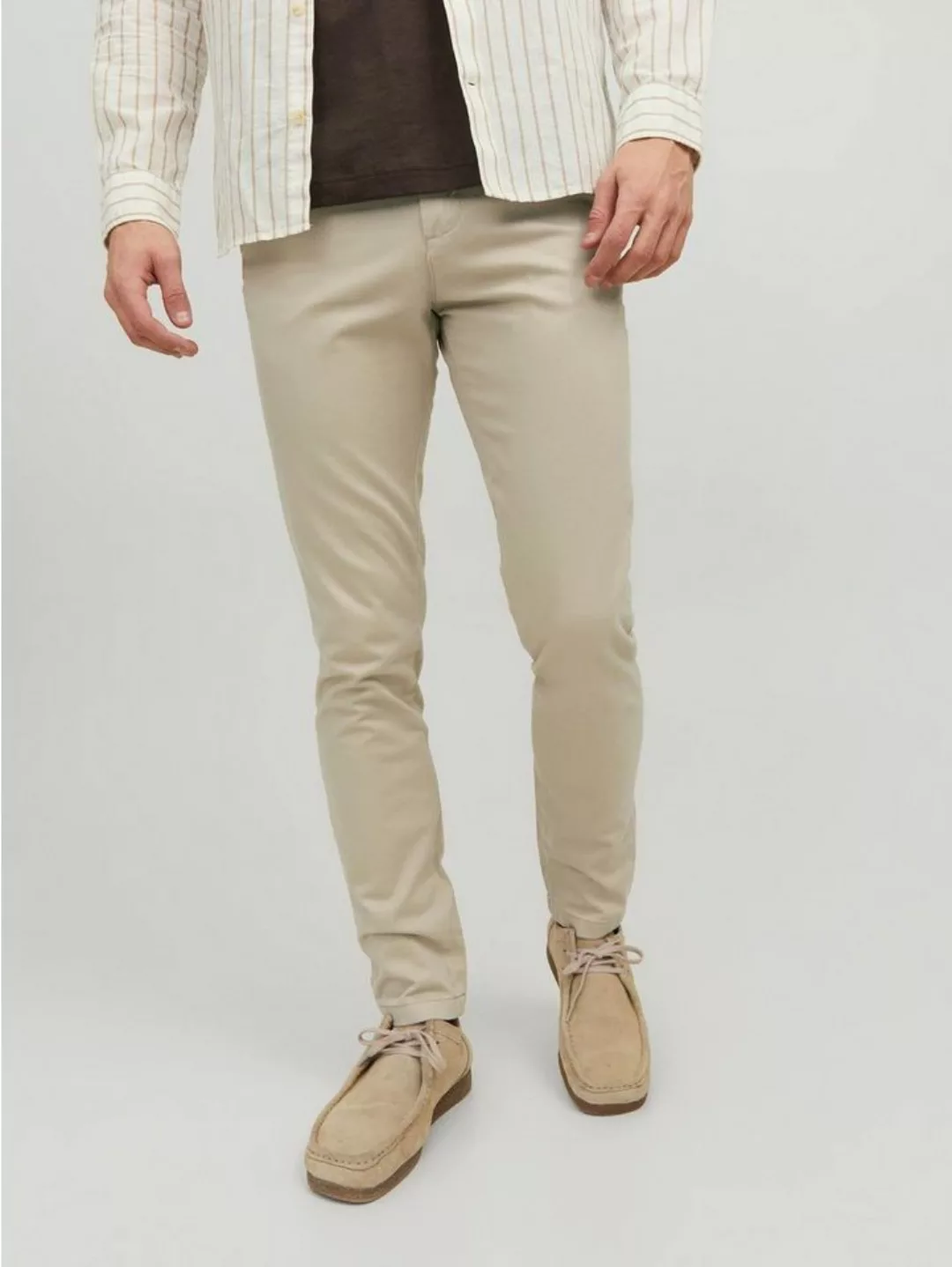 Jack & Jones Chinohose Chino Hose Stretch Pants Slim Fit JPSTMARCO JJBOWIE günstig online kaufen