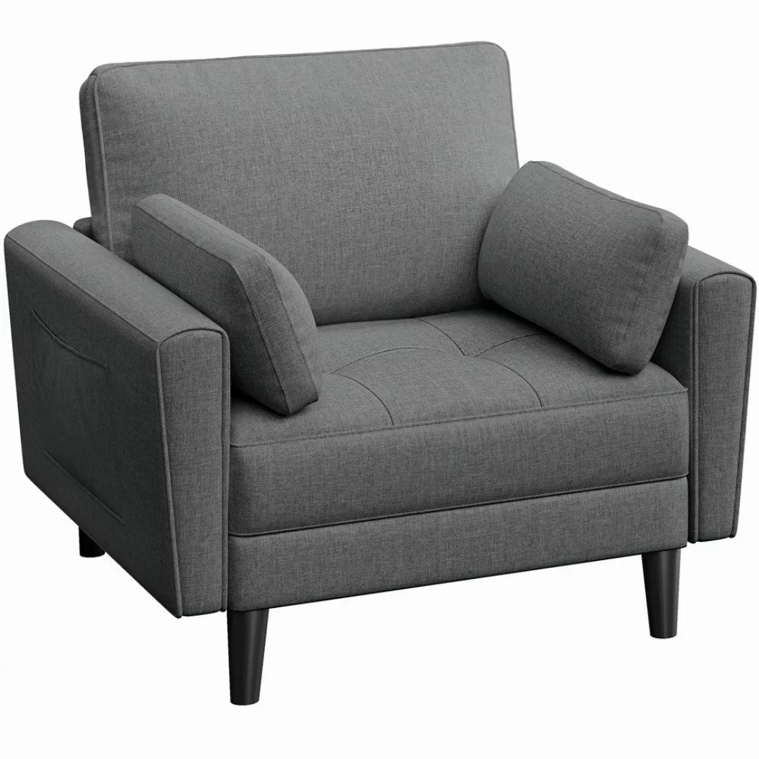 Yaheetech Sofa Einzelsofa mit Rückenkissen & günstig online kaufen