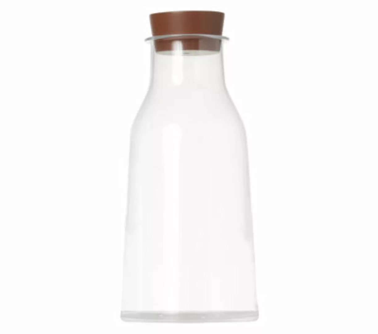 Karaffe Tonale glas transparent - Alessi - Transparent günstig online kaufen
