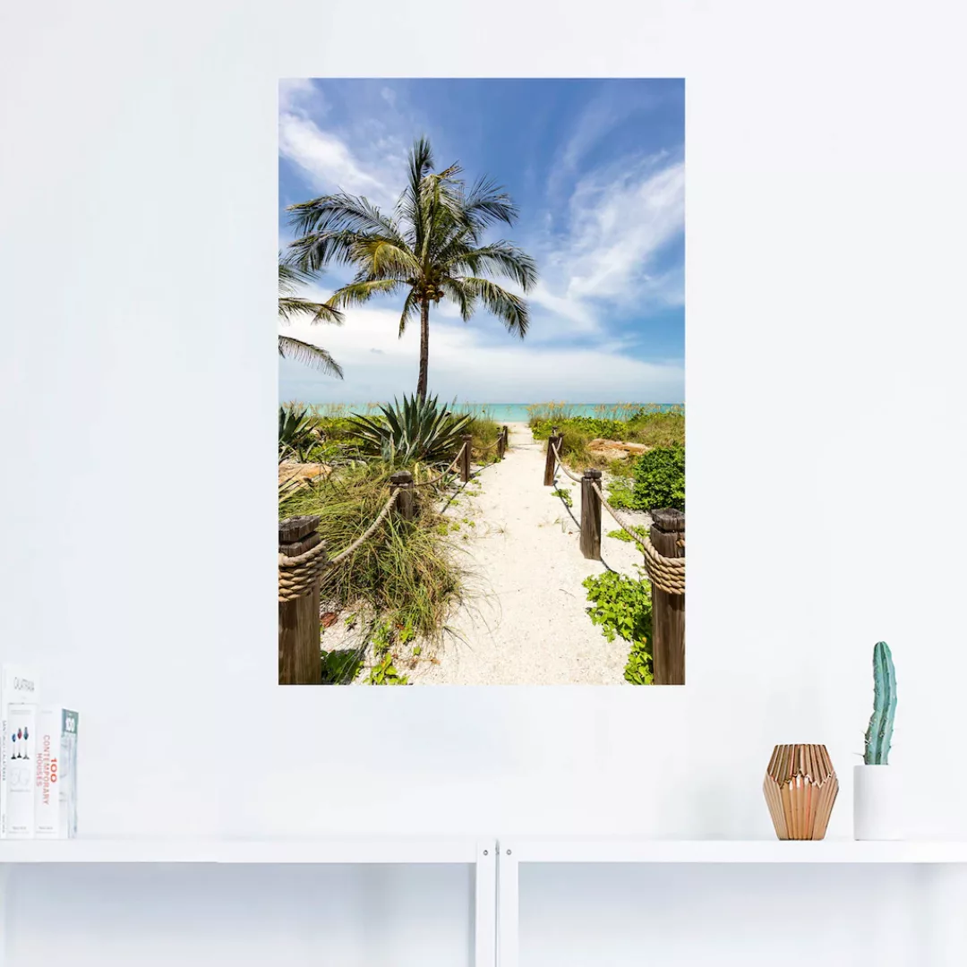 Artland Wandbild "Weg zum Strand II", Strandbilder, (1 St.) günstig online kaufen