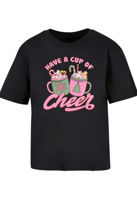 F4NT4STIC T-Shirt "Have a Cup of Cheer Weihnachten", Premium Qualität, Weih günstig online kaufen