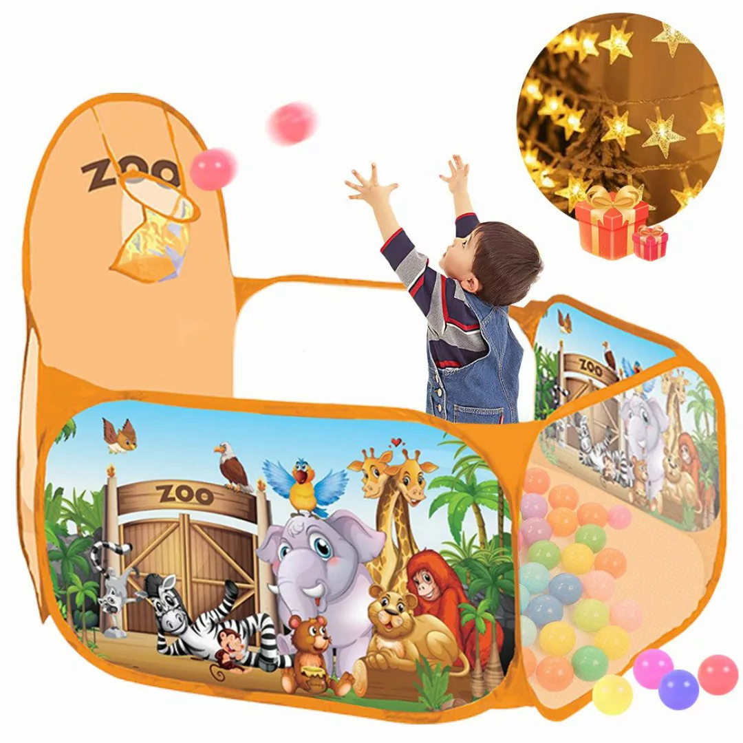 ZEUOPQ Bällebad Spielzelt Tierparadies Kinderzelt Mit günstig online kaufen