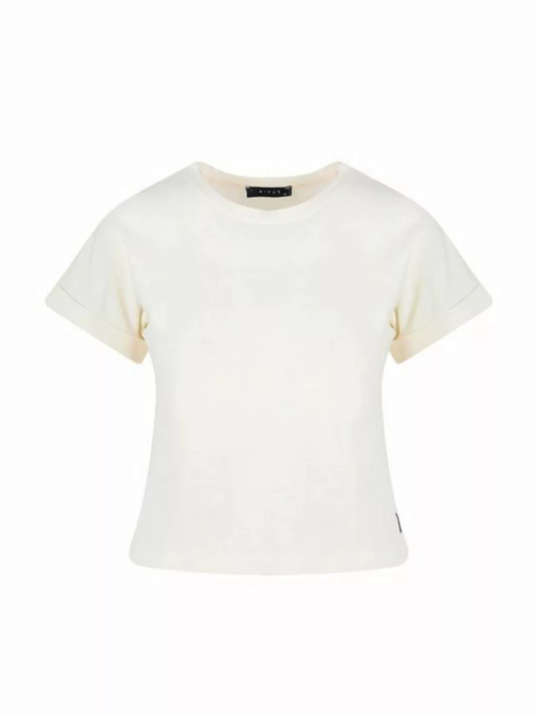 Rivus T-Shirt Damen Basic T-Shirt aus - Kurzarm Shirt, Schmeichelhafte Pass günstig online kaufen