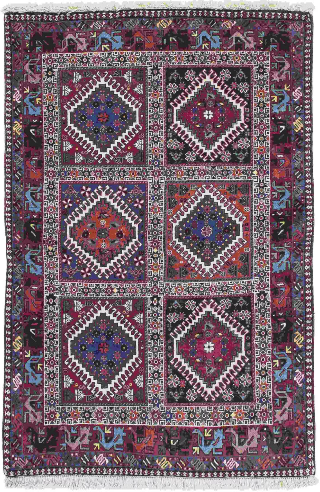 morgenland Orientteppich »Perser - Nomadic - 147 x 99 cm - mehrfarbig«, rec günstig online kaufen