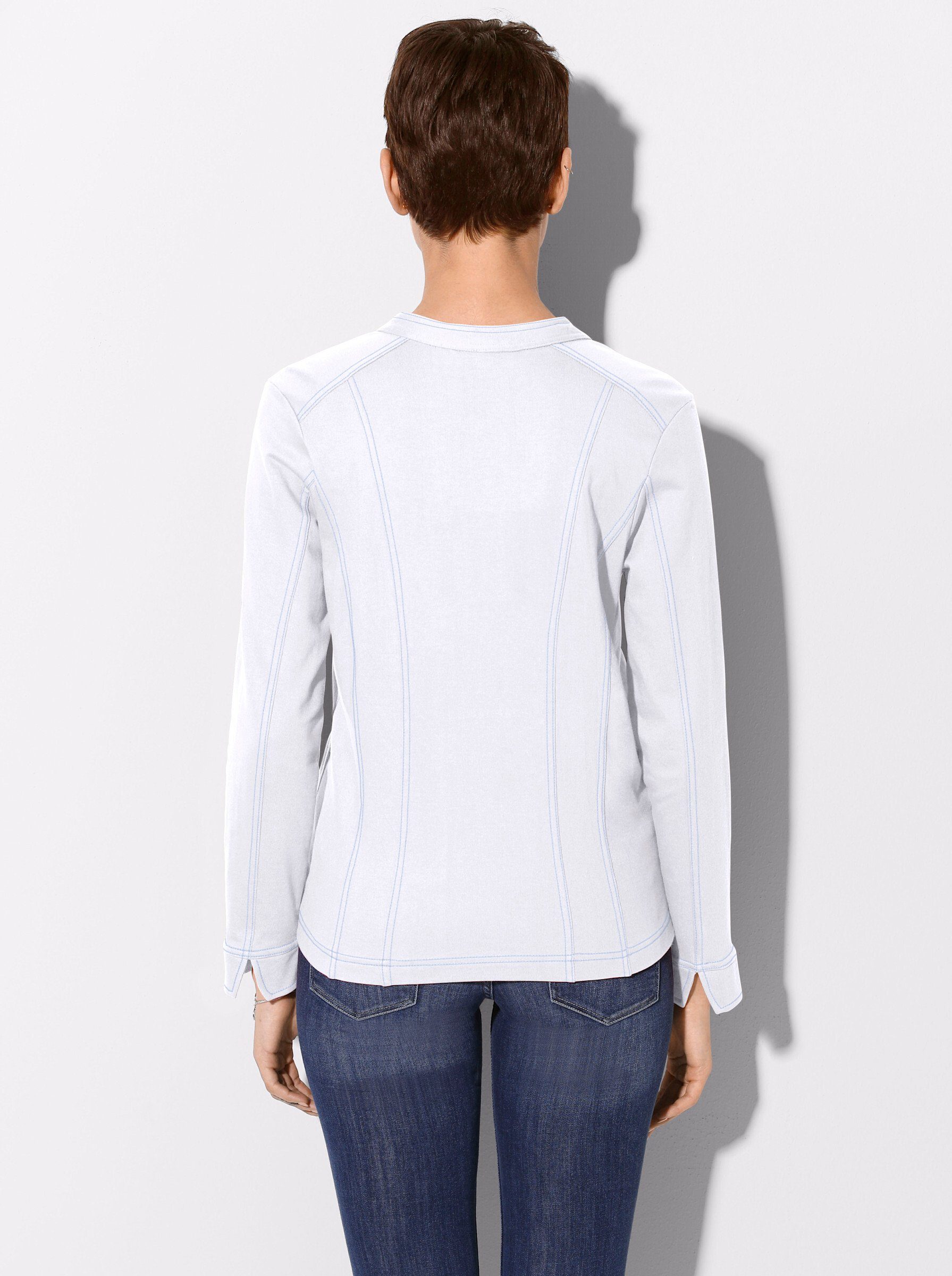 Casual Looks Shirtjacke "Shirtjacke", (1 tlg.) günstig online kaufen