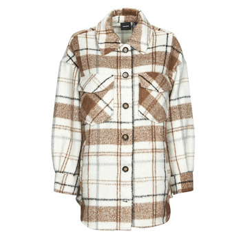 Vero Moda Blouson Übergangs Hemd Jacke Kariertes Shacket VMLESLIE 4828 in B günstig online kaufen