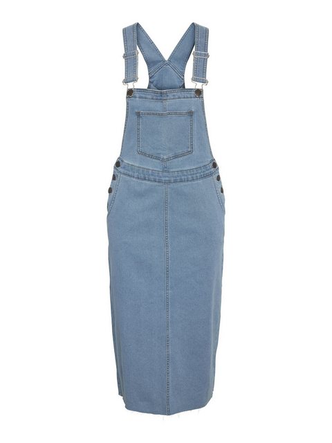 Noisy may Shirtkleid Denim-Latzkleid mit Brusttasche Jeans Freizeitkleid (k günstig online kaufen