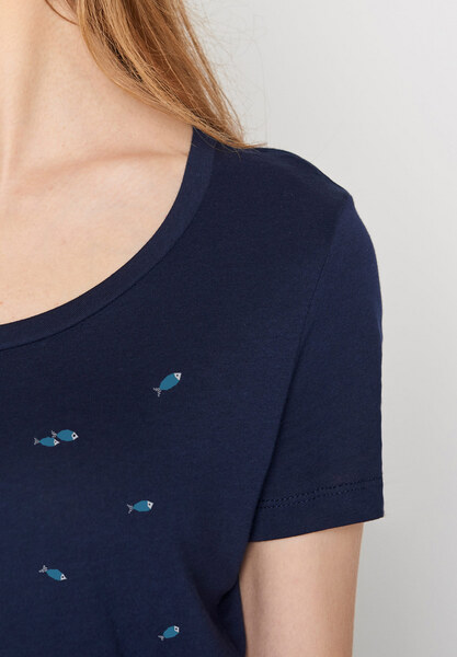 Animal Fish Swarm Loves - T-shirt Für Damen günstig online kaufen