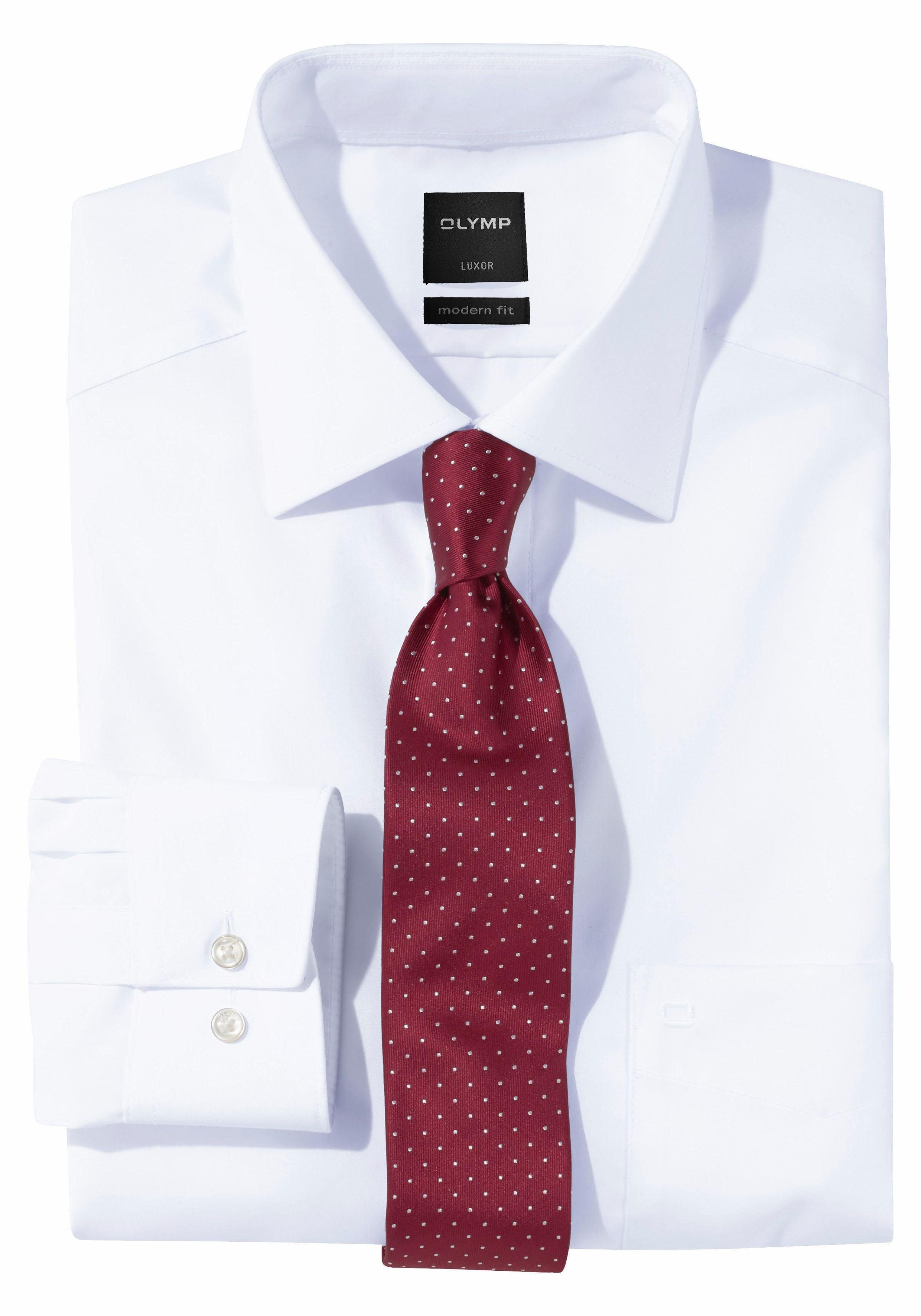 OLYMP Businesshemd Luxor modern fit Bügelfrei günstig online kaufen