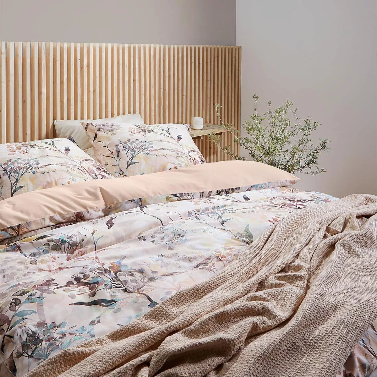 Fleuresse Mako-Satin Bettwäsche Bed Art S Deltana creme günstig online kaufen