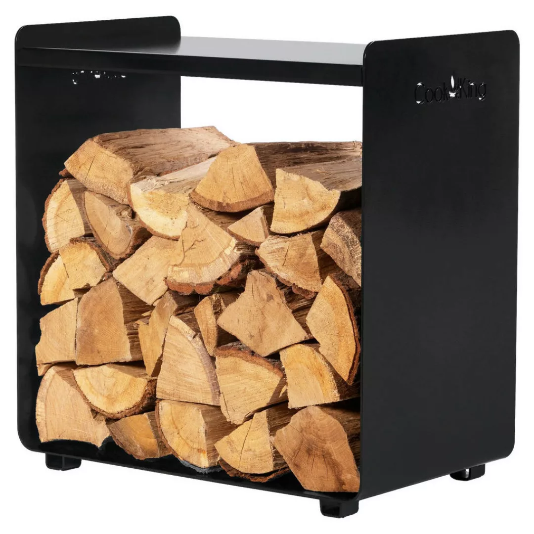 CookKing Kaminholzregal Fuego 50 schwarz B/H: ca. 50x52 cm günstig online kaufen